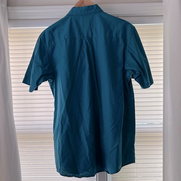 Red Head Brand Co. Mens M blue button down - Picture 3 of 4